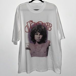 The Doors Custom Made Band Tee Jim Morrison NWT UNI Sample Sale XL Oversized fit